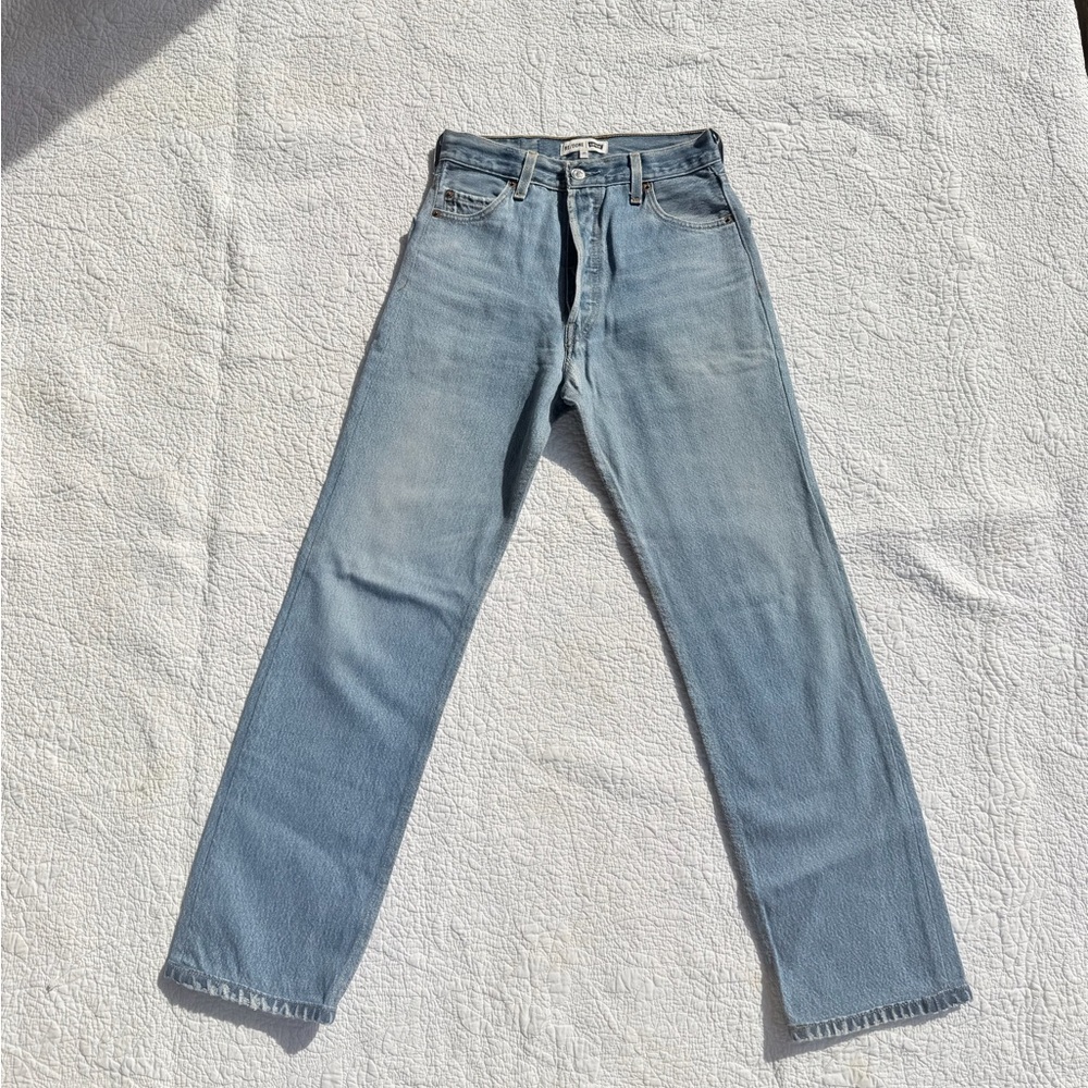 Re/done Levi Sz 25 Ultra High Rise inseam 29"